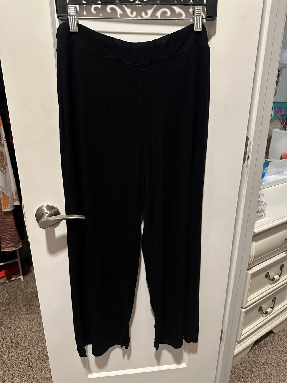 Habitat Black Wide-Leg Pull-On Pants